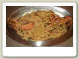 Αστακομακαρονάδα / Sphaghetti with lobster
